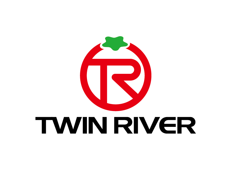 張俊的TWIN RIVER工廠LOGO設(shè)計logo設(shè)計