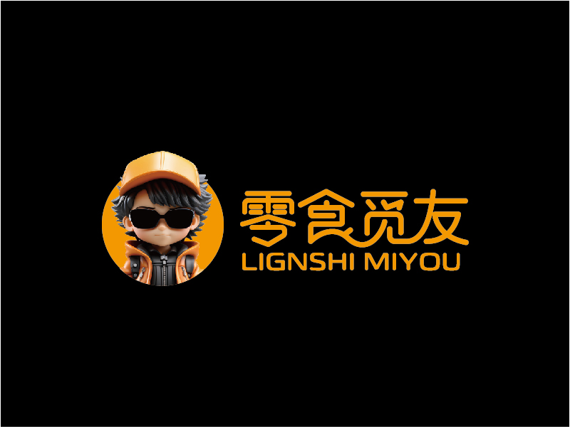 楊忠的零食覓友logo設計