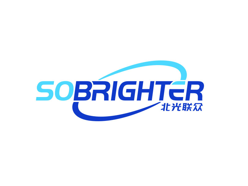 朱紅娟的logo內(nèi)容：sobrighter      公司名稱(chēng)：北京北光聯(lián)眾儀器科技有限公司logo設(shè)計(jì)