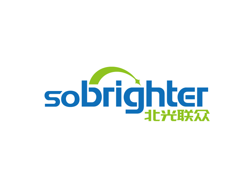 張俊的logo內(nèi)容：sobrighter      公司名稱(chēng)：北京北光聯(lián)眾儀器科技有限公司logo設(shè)計(jì)