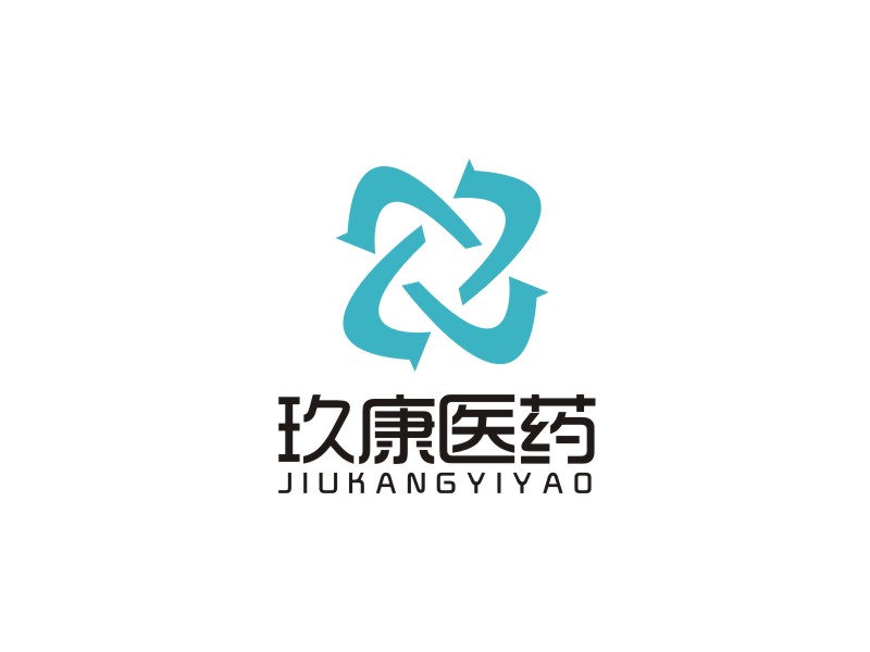 李泉輝的廣州玖康醫(yī)藥研究有限公司logo設(shè)計(jì)