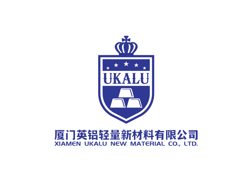 張俊的廈門英鋁輕量新材料有限公司（Xiamen Ukalu New Material Co., Ltd.）logo設(shè)計(jì)