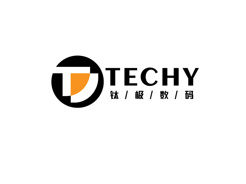 李寧的鈦極TECHYlogo設計