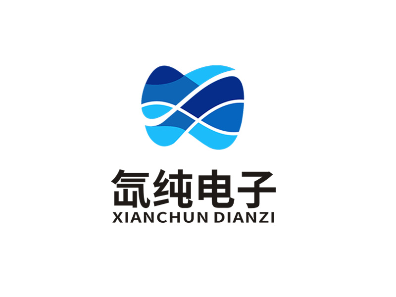 李杰的江蘇氙純電子材料有限公司logo設計