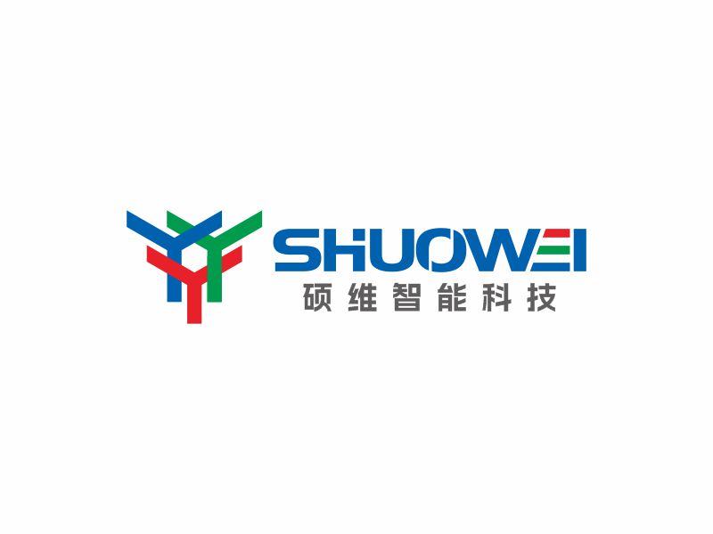 何嘉健的碩維智能科技有限公司logo設(shè)計