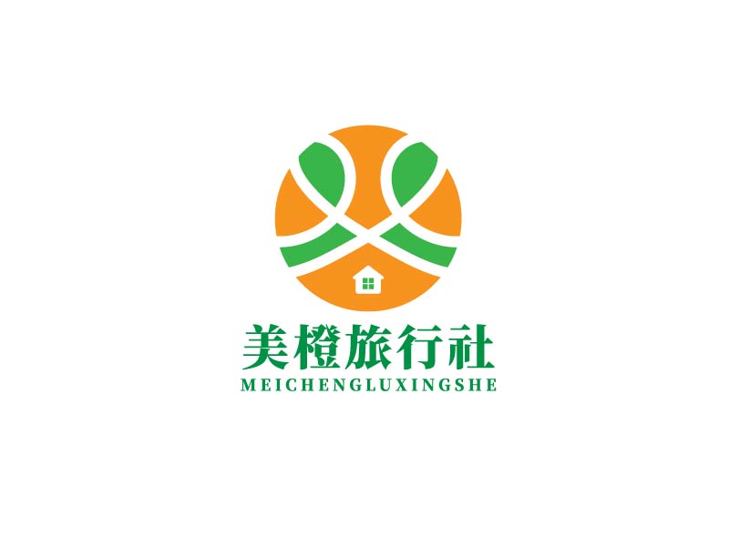 李寧的深圳市美橙旅行社有限公司logo設(shè)計