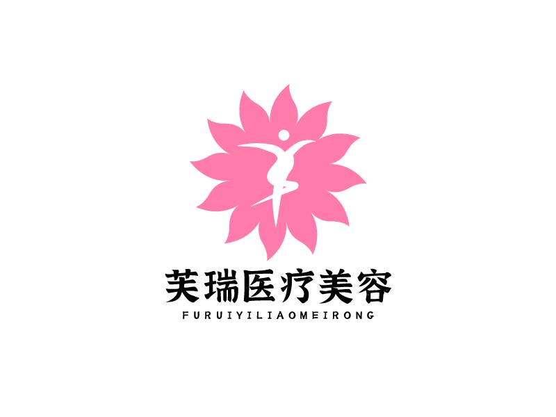 李寧的芙瑞醫(yī)療美容logo設(shè)計