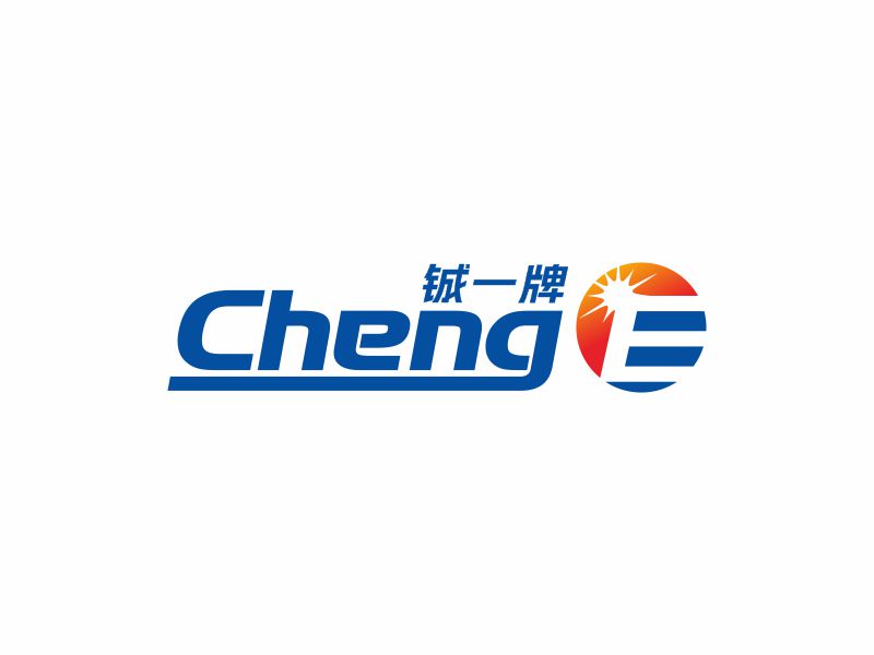 何嘉健的chengE tech   鋮一牌logo設(shè)計