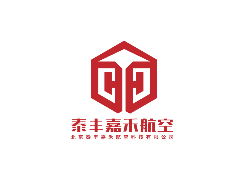 李寧的北京泰豐嘉禾航空科技有限公司logo設(shè)計