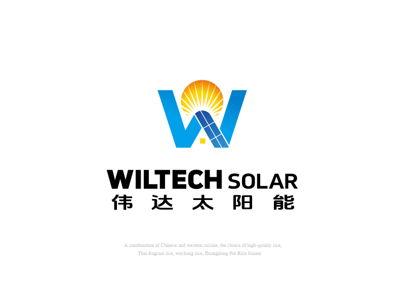 張俊的Wiltech Solar Solution Limitedlogo設(shè)計(jì)