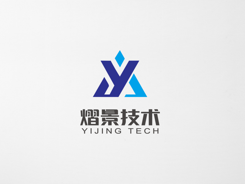 熠景，熠景技術(shù)服務logo設計