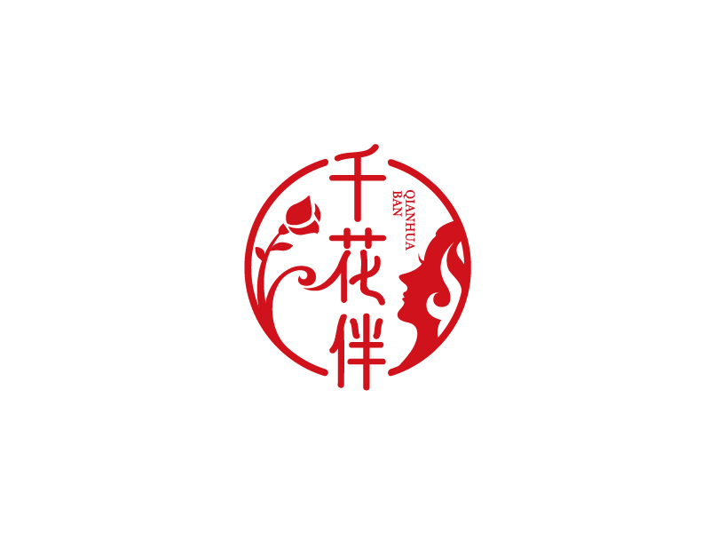 馬丞的千花伴logo設(shè)計(jì)